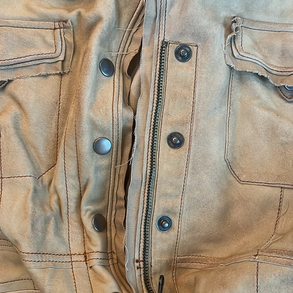 Meryl Waxed Suede Jacket Chamois - Picture 7 of 13